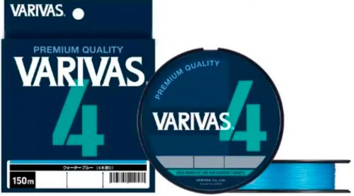 Шнур Varivas PE Line X4 Water Blue 150m