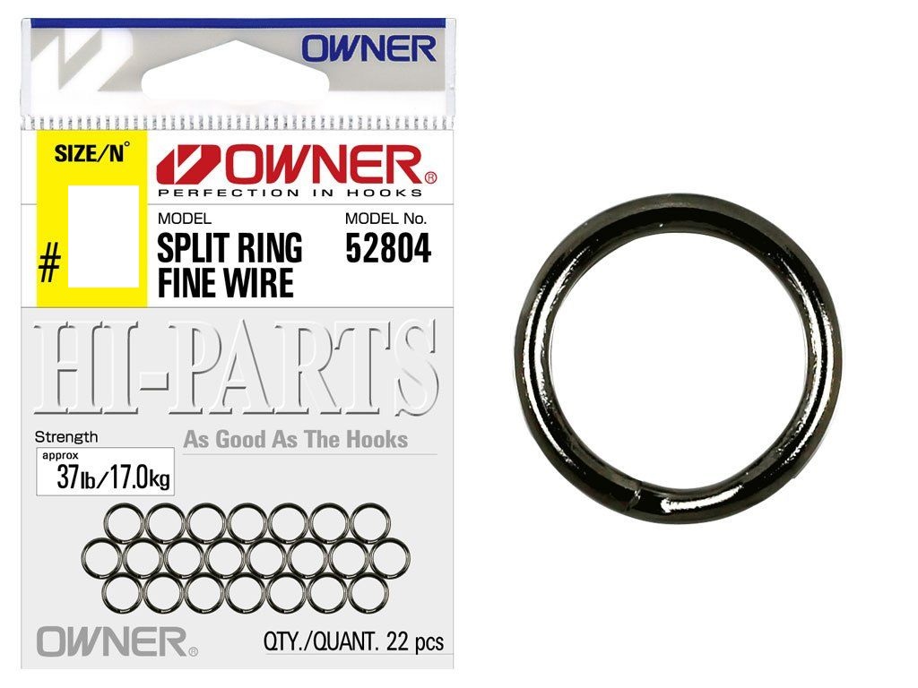 Кільця заводні Owner Split Ring Fine Wire