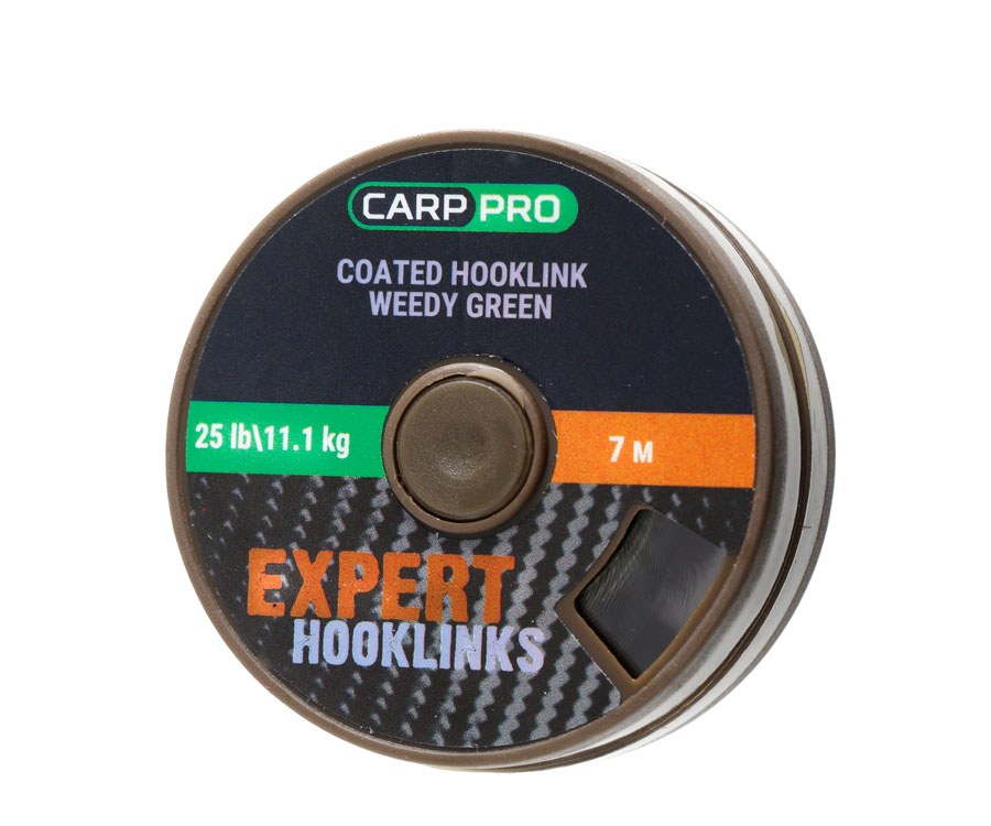 Повідцевий матеріал Carp Pro в оболонці зелений