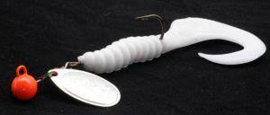 Обертова Блешня Mepps Aglia Spinflex Orange/Silver/White