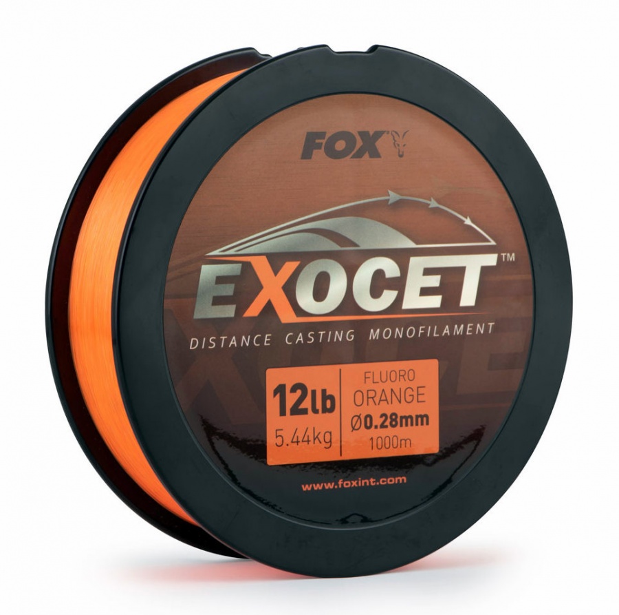 Волосінь Fox Exocet Mono Fluoro Orange
