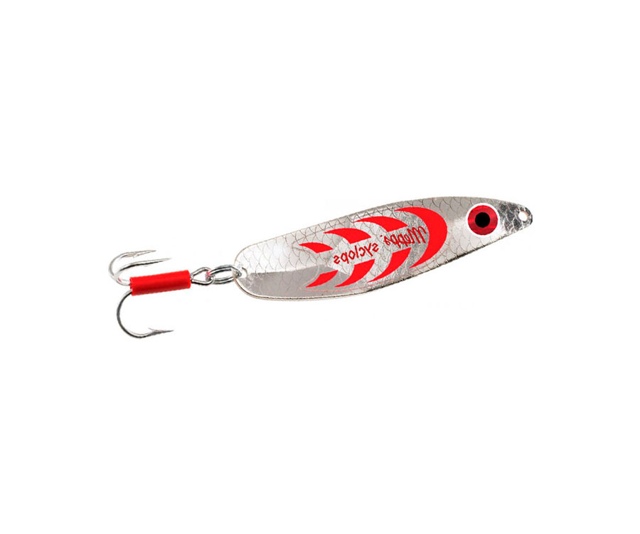 Коливальна Блешня Mepps Syclops Silver/Red