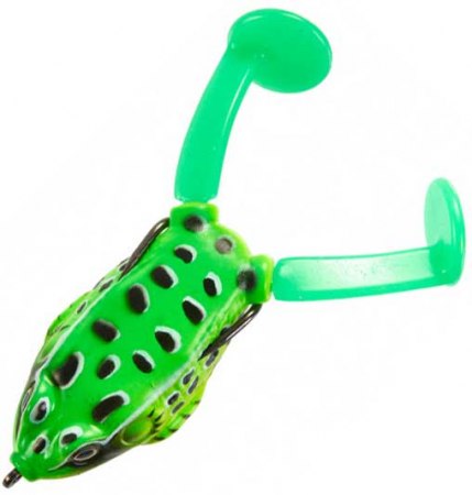 Приманка-жаба гумова поверхня незачеп. FREDDY FROG LJ 3D Series  4"