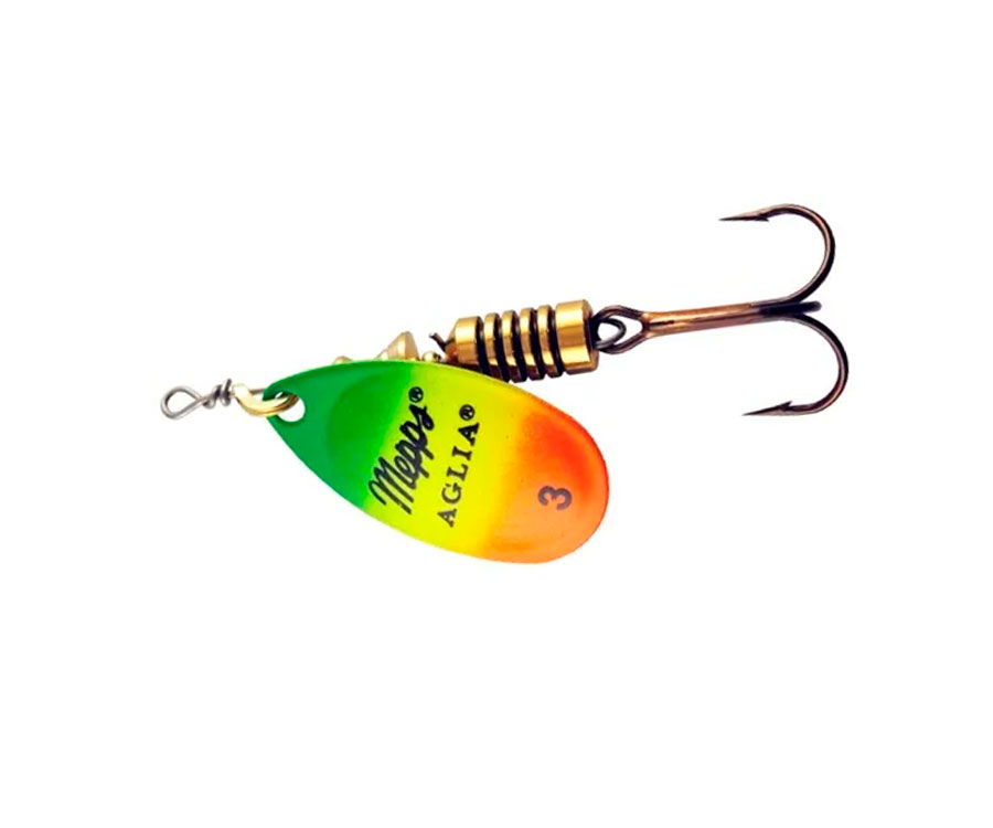 Обертова Блешня Mepps Aglia Fluo Tiger