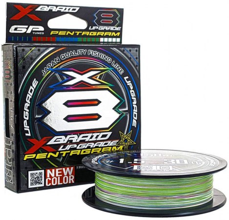Шнур YGK X-Braid Upgrade X8 Pentagram 150м