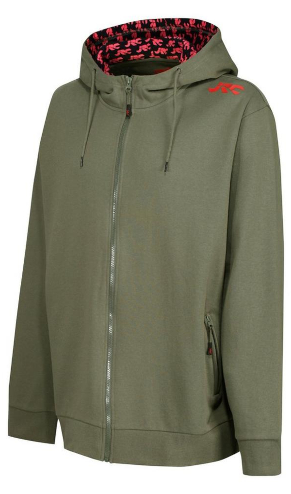 Худі на блискавці JRC Zipped Hoody Green