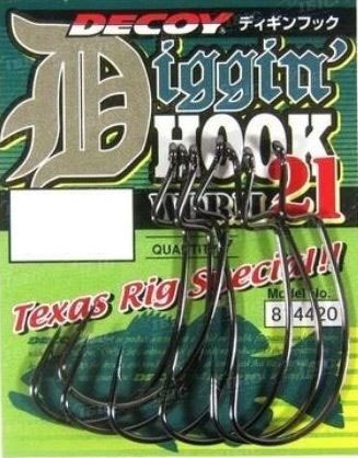 Гачки Decoy Worm21 Digging Hook