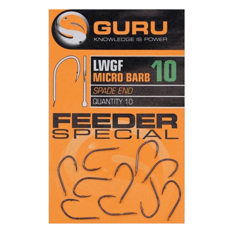 Гачки Guru Light Wide Gape Feeder Hook