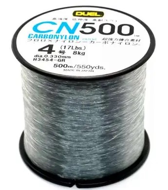 Волосінь Duel CN500 Carbonylon Grey