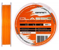 Волосінь Brain Classic Carp Line orange 150м