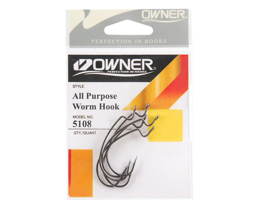 Офсетні гачки Owner Offset 5108 All Purpose Softbait Hook