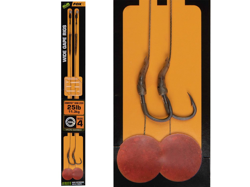 Готові повідці Fox Edges Wide Gape Rig