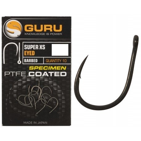 Гачки Guru Super XS Barbed/Eyed