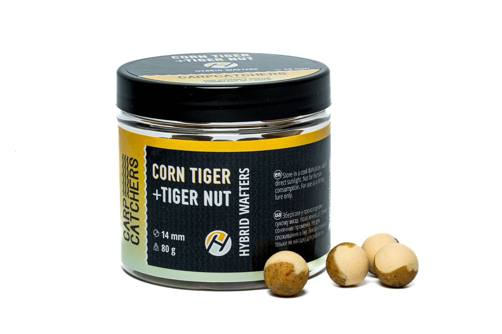 Баланси CarpCatchers Hybrid Wafters Corn&Tiger-Tigernut