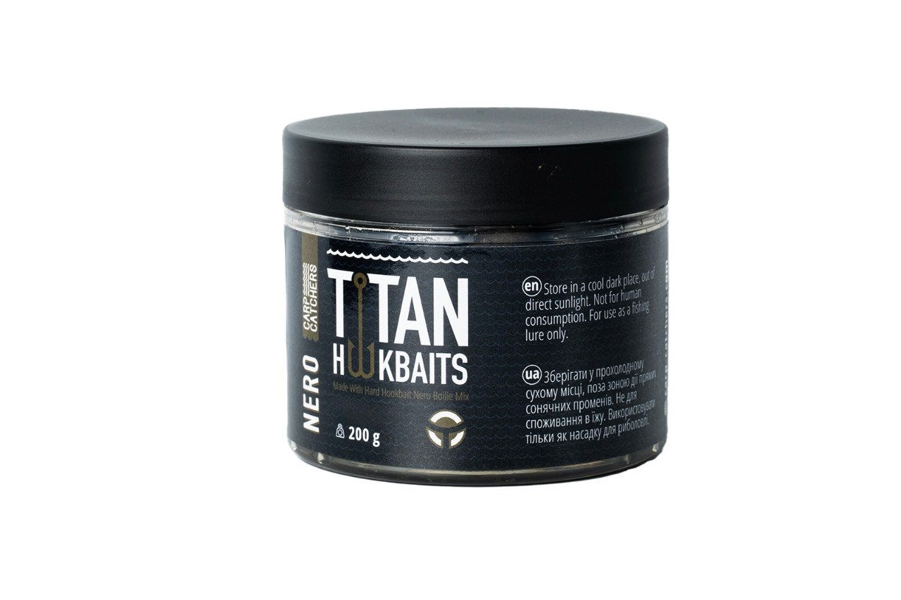 Насадкові бойли в діпі Carp Catchers Titan Nero