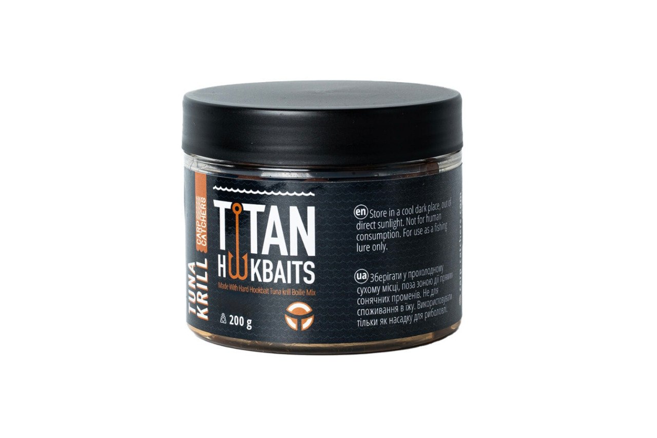 Насадкові бойли в діпі Carp Catchers Titan Tuna/Krill