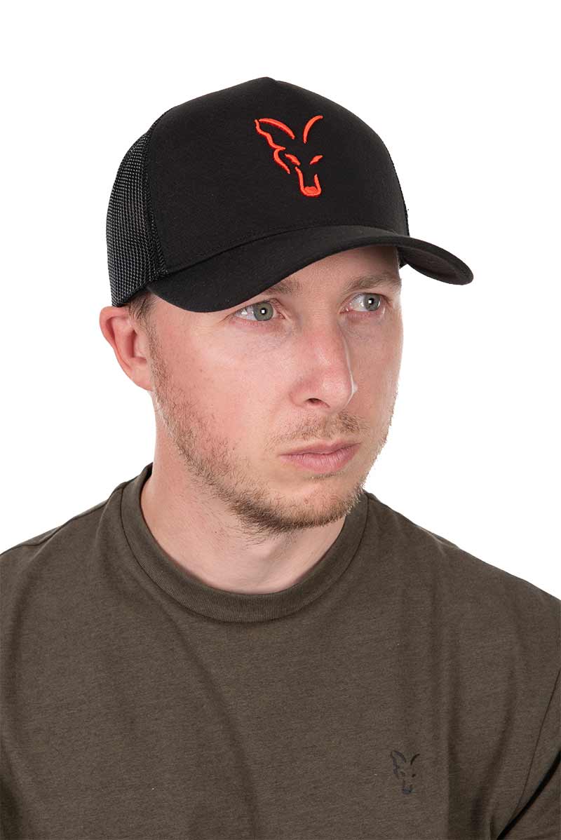 Кепка Fox Collection Trucker Cap Black/Orange