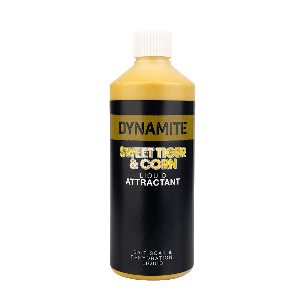 Ліквід Dynamite Baits Sweet Tiger & Corn - Liquid Attractant 500ml