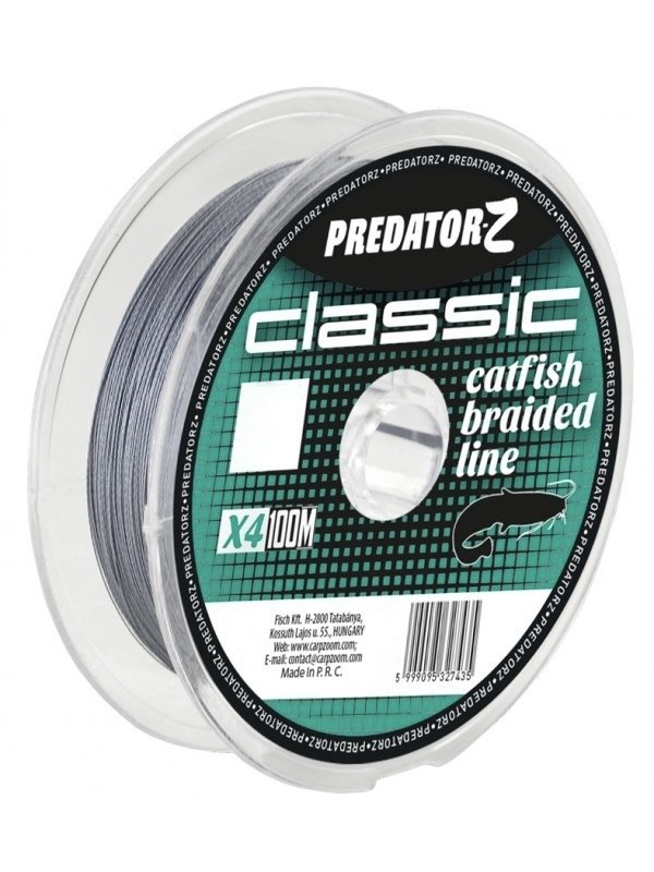 Шнур для лову сома Carp Zoom Classic Catfish Braided Line (dark grey)