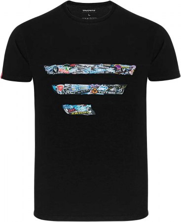 Футболка Favorite Sticker Bomb Black