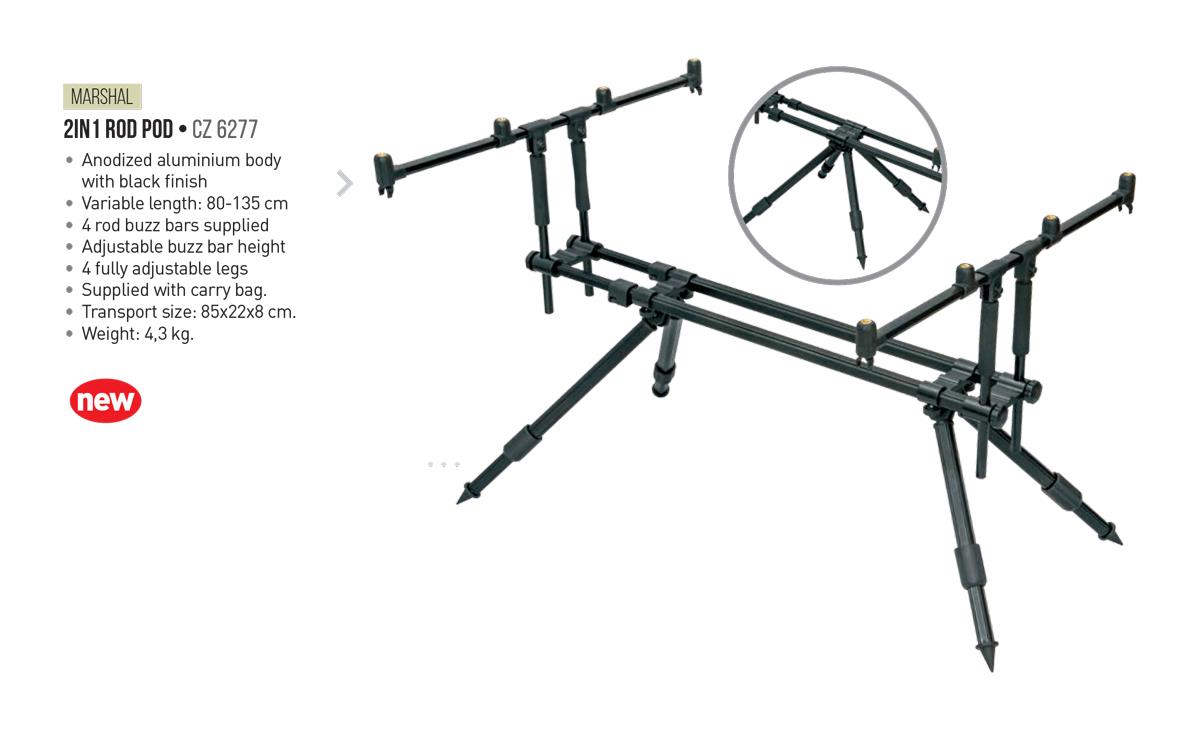 Род-под Carp Zoom Standard N3 Rod Pod на 3 вудлища