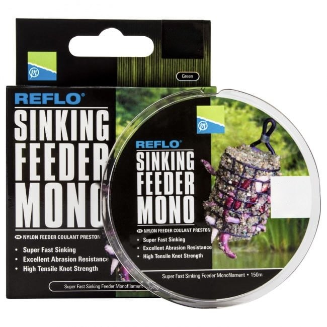 Волосінь Фідерна Preston Reflo Sinking Feeder Mono