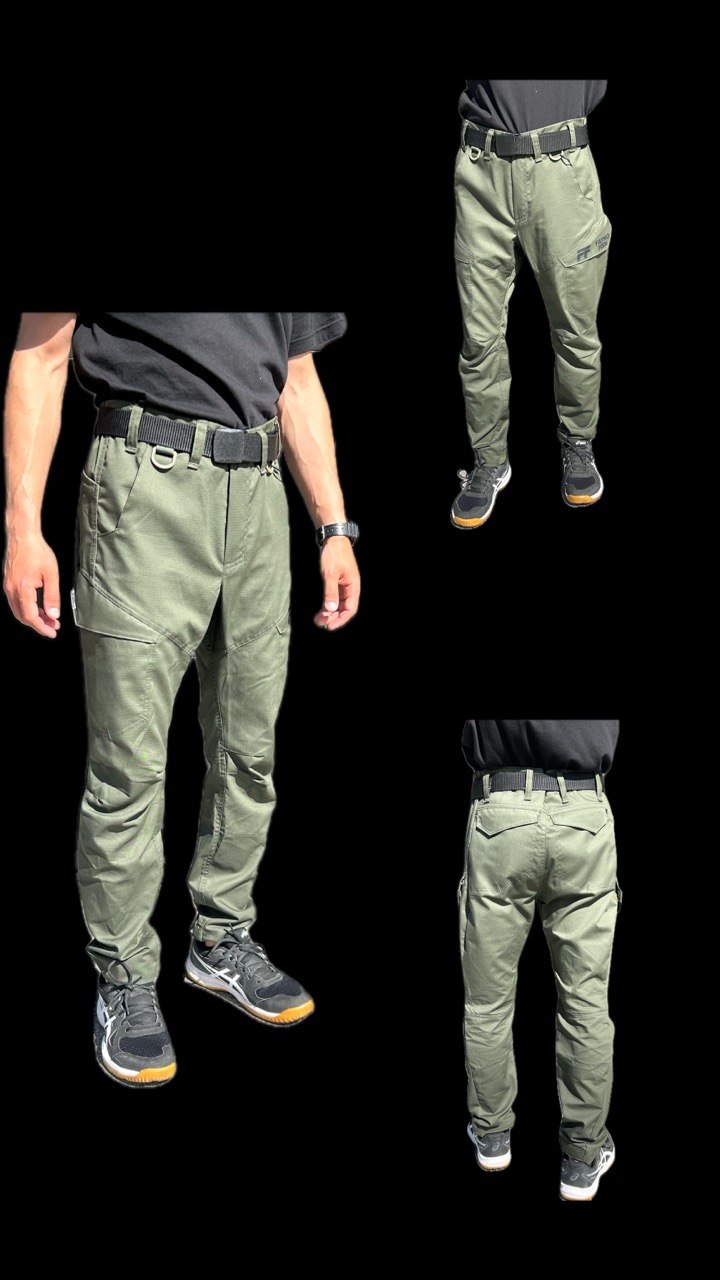 Штани Fayno Fish rip-stop twill olive