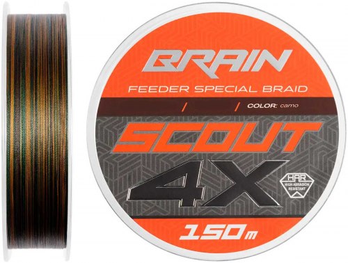 Шнур Brain Scout 4X 150m (camo)