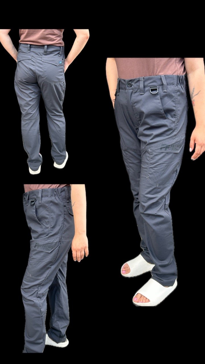 Штани Fayno Fish rip-stop twill grey