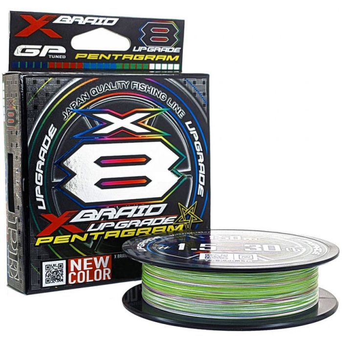Шнур YGK X-Braid Upgrade X8 Pentagram 200m