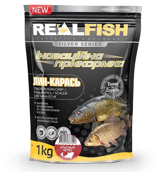 Сипуча суміш Real Fish "Лин/Карась"