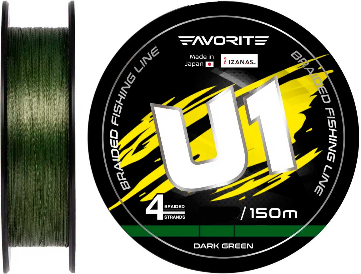 Шнур Favorite U1 Dark Green