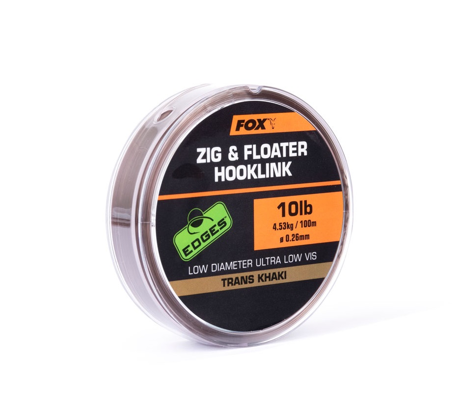 Повідцевий матеріал для зіг-ріг Fox Zig & Floater Hooklink 100m10Lb/0.26mm