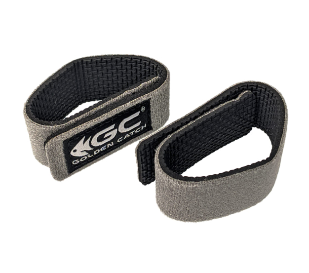 Стяжки вудилищ GC Rod Belt RB-02N Grey M 2шт/уп